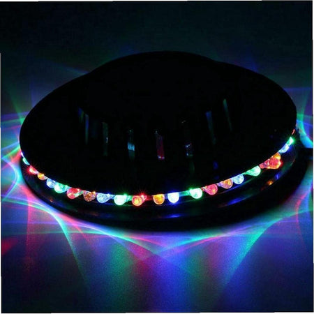 Lampada Effetto Discoteca Da Tavolo Soffitto Led Rgb Multicolor Luce Rotante Strumenti Musicali/Sonorizzazione e palcoscenico/Illuminazione/Dispositivi per effetti luce Trade Shop italia - Napoli, Commerciovirtuoso.it