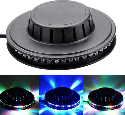 Lampada Effetto Discoteca Da Tavolo Soffitto Led Rgb Multicolor Luce Rotante Strumenti Musicali/Sonorizzazione e palcoscenico/Illuminazione/Dispositivi per effetti luce Trade Shop italia - Napoli, Commerciovirtuoso.it