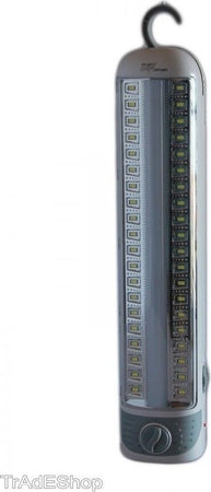 LAMPADA EMERGENZA 40 LED SMD CON NEON RICARICABILE PER CASA AUTO CAMPER 7111 Illuminazione/Illuminazione per interni/Lampade/Lampade da lavoro Trade Shop italia - Napoli, Commerciovirtuoso.it