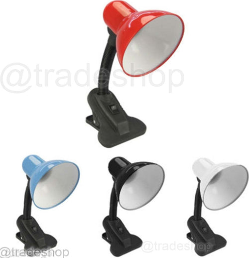 LAMPADA ESTETISTA SNODABILE ORIENTABILE E27 CON MORSETTO SCRIVANIA TAVOLO 108B Illuminazione/Illuminazione per interni/Lampade/Lampade da lavoro Trade Shop italia - Napoli, Commerciovirtuoso.it