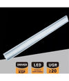 Lampada Faretto Da Binario Trifase 40 Watt 6000lm Cct 90° Ip20 Bianco Pt4-120-b3c