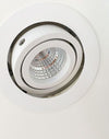 Lampada Faretto LED tondo orientabile bianco 5W  luce calda driver inclusi design ed alta luminosità Illuminazione/Illuminazione per interni/Luci da incasso/Portafaretti da incasso Led Mall Home - Napoli, Commerciovirtuoso.it
