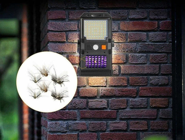 Lampada Faretto Luce Solare Da Giardino 128 Led Smd Con Zanzariera W7104-1 Illuminazione/Illuminazione per esterni/Proiettori Trade Shop italia - Napoli, Commerciovirtuoso.it