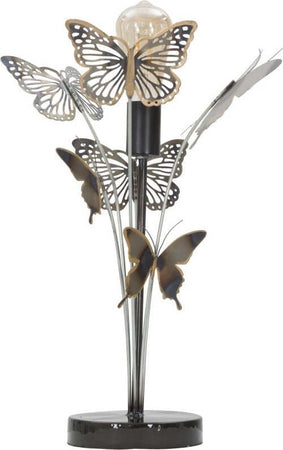 Lampada Farfalle Cm 32X47 Illuminazione/Illuminazione per interni/Lampade/Lampade da tavolo e abat-jour Led Mall Home - Napoli, Commerciovirtuoso.it