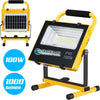 Lampada Faro Lavoro Portatile Con Pannello Solare 100w 1000lm Luce Emergenza Sos Lampade Portatili Trade Shop italia - Napoli, Commerciovirtuoso.it