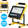 Lampada Faro Lavoro Portatile Con Pannello Solare 100w 1000lm Luce Emergenza Sos Lampade Portatili Trade Shop italia - Napoli, Commerciovirtuoso.it