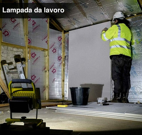 Lampada Faro Led Lavoro Portatile Torcia 50w Batteria Litio Luce Emergenza 2500l Sport e Tempo Libero > Campeggio > Tempo Libero > Lampade Portatili Trade Shop italia - Napoli, Commerciovirtuoso.it