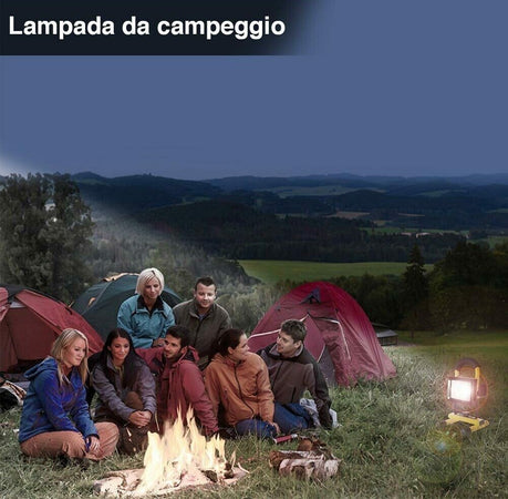 Lampada Faro Led Lavoro Portatile Torcia 50w Batteria Litio Luce Emergenza 2500l Sport e Tempo Libero > Campeggio > Tempo Libero > Lampade Portatili Trade Shop italia - Napoli, Commerciovirtuoso.it
