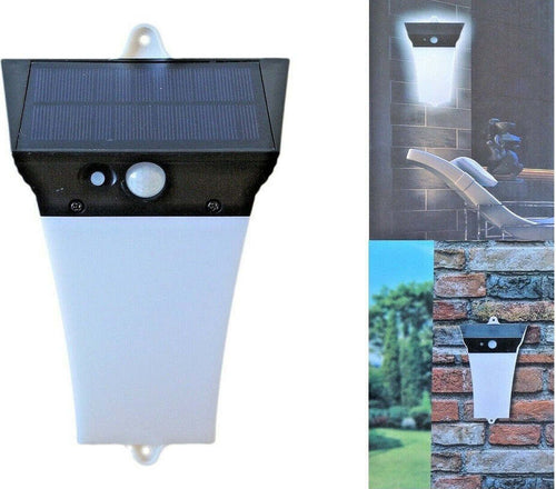 Lampada Faro Luce Ricaricabile Faretto Esterno Energia Solare Sensore Movimento Illuminazione/Illuminazione per esterni/Proiettori Trade Shop italia - Napoli, Commerciovirtuoso.it