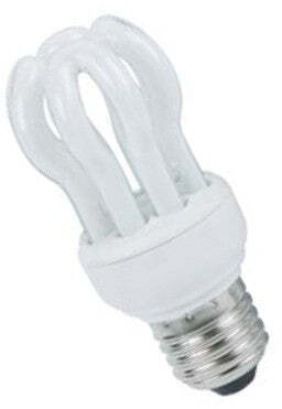 LAMPADA FIORE E14E/E27 20W FLUORESCENTE COMPATTA LUCE 6500K