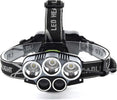LAMPADA FRONTALE 5 LED PILE RICARICABILI TORCIA DA TESTA SPORT PESCA CAMPEGGIO - LE-075 Illuminazione/Illuminazione per esterni/Proiettori Zencoccostore - Formia, Commerciovirtuoso.it