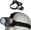 LAMPADA FRONTALE TORCIA DA TESTA LUCE 7 LED BIANCHI A BATTERIE PESCA SPORT Fai da te/Sicurezza e protezione/Torce/Lampade da testa Trade Shop italia - Napoli, Commerciovirtuoso.it