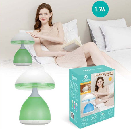 Lampada Fungo Led 7 Luci Colori Lumino Da Tavolo Comodino Colorati 1.5w Tx-9815 Illuminazione/Illuminazione per interni/Lampade/Lampade da tavolo e abat-jour Trade Shop italia - Napoli, Commerciovirtuoso.it