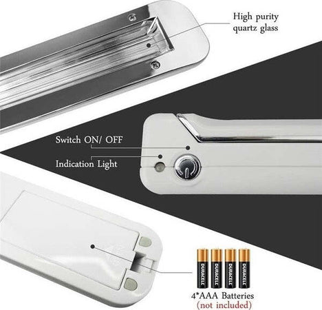LAMPADA GERMICIDA ANTIBATTERICA PORTATILE STERILIZZANTE A LUCE UV ELIMINA GERMI  Trade Shop italia - Napoli, Commerciovirtuoso.it