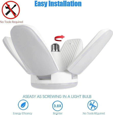 Lampada Lampadario Deformabile A Led Smd 60w 6000k 4 Vie Bianca Attacco E27 Illuminazione/Lampadine/Lampadine a LED Trade Shop italia - Napoli, Commerciovirtuoso.it