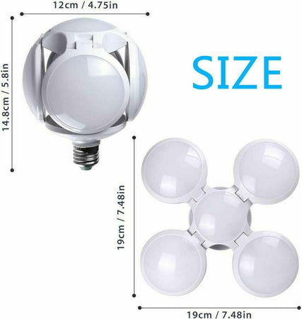 Lampada Lampadario Deformabile Led 40w 6800k 5 Vie Bianca Attacco E27 Ufo Palla  Trade Shop italia - Napoli, Commerciovirtuoso.it