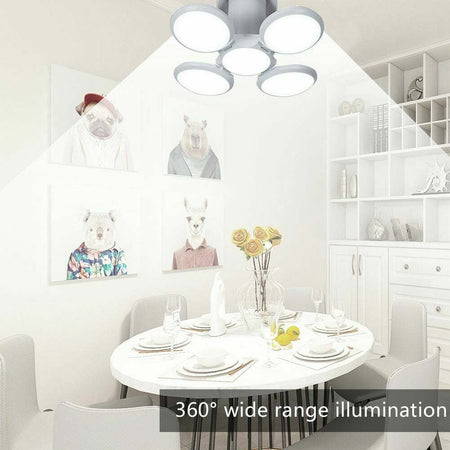 Lampada Lampadario Deformabile Led 40w 6800k 5 Vie Bianca Attacco E27 Ufo Palla  Trade Shop italia - Napoli, Commerciovirtuoso.it