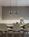 Lampada Lampadario Sospensione E27 Drop in Vetro Argento Grigio Scuro Ip20 Lp-20 Lampada Soffitto Goccia TradeShop Trade Shop italia - Napoli, Commerciovirtuoso.it