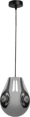 Lampada Lampadario Sospensione E27 Drop in Vetro Argento Grigio Scuro Ip20 Lp-20 Lampada Soffitto Goccia TradeShop Trade Shop italia - Napoli, Commerciovirtuoso.it