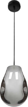 Lampada Lampadario Sospensione E27 Drop in Vetro Argento Grigio Scuro Ip20 Lp-20 Lampada Soffitto Goccia TradeShop Trade Shop italia - Napoli, Commerciovirtuoso.it