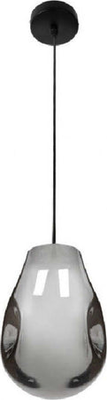 Lampada Lampadario Sospensione E27 Drop in Vetro Argento Grigio Scuro Ip20 Lp-20 Lampada Soffitto Goccia TradeShop Trade Shop italia - Napoli, Commerciovirtuoso.it