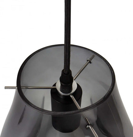 Lampada Lampadario Sospensione E27 Drop in Vetro Argento Grigio Scuro Ip20 Lp-20 Lampada Soffitto Goccia TradeShop Trade Shop italia - Napoli, Commerciovirtuoso.it