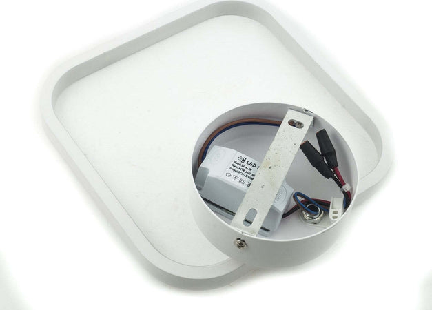LAMPADA LAMPADINA A LED APPLIQUE LED DA PARETE MURO FORMA QUADRATO FRIS 3172 SQ  Trade Shop italia - Napoli, Commerciovirtuoso.it