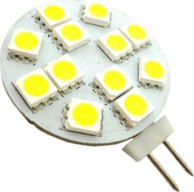 LAMPADA LAMPADINA LED 12 SMD 5050 ATTACCO G4 A SPILLO LUCE FREDDA 6500K 1.2W Illuminazione/Lampadine/Lampadine a LED Trade Shop italia - Napoli, Commerciovirtuoso.it
