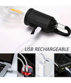 Lampada Lampadina Led Bulbo Ricaricabile 3 W Usb Gancio Campeggio Tenda Camper