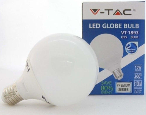 LAMPADA LAMPADINA LED GLOBO SFERA V-TAC LUCE BIANCA FREDDA NATURALE E27 13W Illuminazione/Lampadine/Lampadine a LED Trade Shop italia - Napoli, Commerciovirtuoso.it