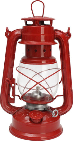 Lampada Lanterna Lume A Petrolio In Lamiera D'acciaio Smaltato Vintage Illuminazione/Illuminazione per esterni/Lanterne Trade Shop italia - Napoli, Commerciovirtuoso.it