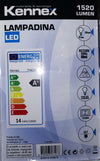 Lampada LED 14W ATTACCO E27 2700k LUMEN LUCE CALDA Classe A+ KENNEX Illuminazione/Lampadine/Lampadine a LED Scontolo.net - Potenza, Commerciovirtuoso.it