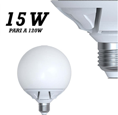 LAMPADA LED 15W WATT E27 BIANCO CALDO FREDDO SFERA OPACA GLOBO Illuminazione/Lampadine/Lampadine a LED Trade Shop italia - Napoli, Commerciovirtuoso.it