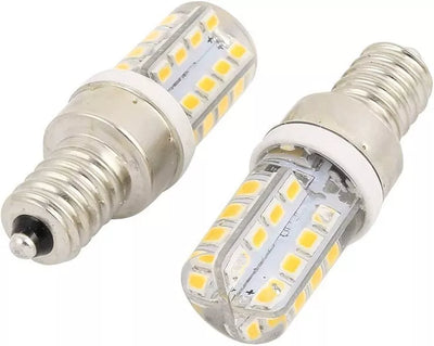 Lampada E14 LED AC12-20V DC 12-30V 2,5W RESA 25W 48SMD 2835 Bianco Freddo 6000K Barca Camper Plafoniera Lampadario Vetrina