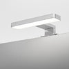 Lampada LED Brex per bagno 6,5 watt cromata 200 mm
