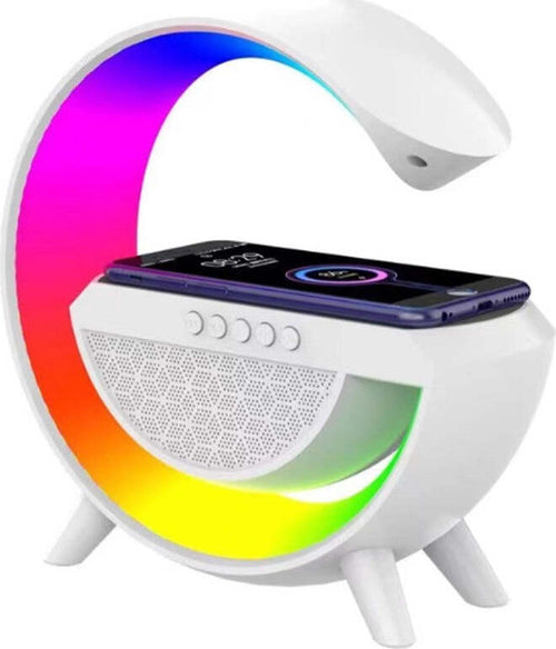 Lampada-Led-Caricabatteria-Wireless-Cassa-Speaker-Bluetooth-Musica-Altoparlante