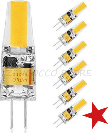 LAMPADA LED COB 2 WATT ATTACCO G4 SPILLO 12V SILICONATA Illuminazione/Lampadine/Lampadine a LED Zencoccostore - Formia, Commerciovirtuoso.it