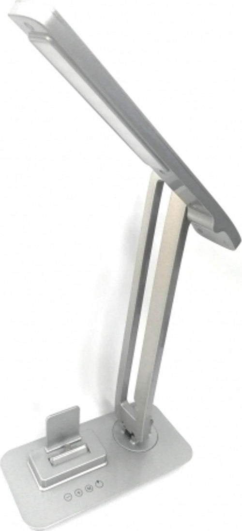 LAMPADA LED CON BASE PER SMARTPHONE RICARICA RAPIDA +1 PRESA USB DA SCRIVANIA Illuminazione/Illuminazione per interni/Lampade/Lampade da tavolo e abat-jour Trade Shop italia - Napoli, Commerciovirtuoso.it
