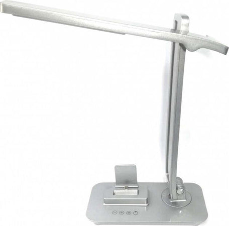 LAMPADA LED CON BASE SMARTPHONE RICARICA RAPIDA MICRO USB +1 PRESA USB SCRIVANIA Illuminazione/Illuminazione per interni/Lampade/Lampade da tavolo e abat-jour Trade Shop italia - Napoli, Commerciovirtuoso.it