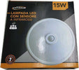 Lampada Led Con Sensore Movimento Infrarossi Plafoniera Rotonda 15 Watt Ycb1073b Casa, arredamento e bricolage > Illuminazione da interno > Lampade Led Trade Shop italia - Napoli, Commerciovirtuoso.it