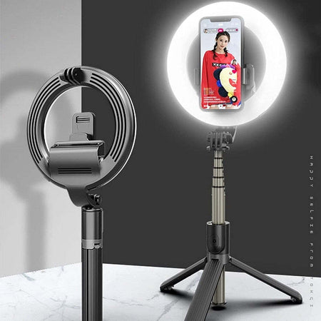 Lampada Led Da 5 Pollici + Stick Con Supporto Telefono Cellulare Bluetooth 4.0 Elettronica e telefonia > Fotografia e video > Supporti e Cavalletti Trade Shop italia - Napoli, Commerciovirtuoso.it