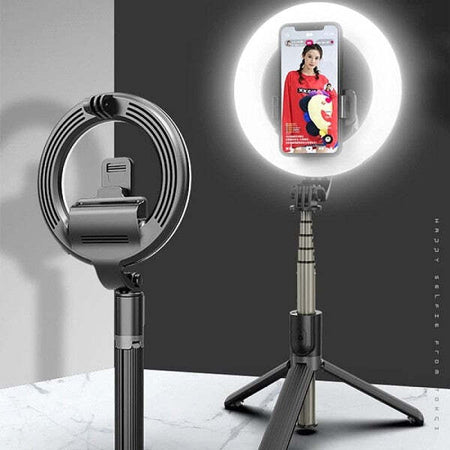 Lampada-Led-Da-5-Pollici-+-Stick-Con-Supporto-Telefono-Cellulare-Bluetooth-4.0