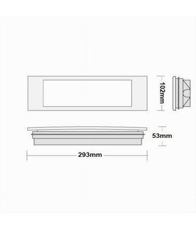 Lampada Led Da Incasso Emergenza Anti Blackout 5w 20led Luce Fredda Na04-led20-a