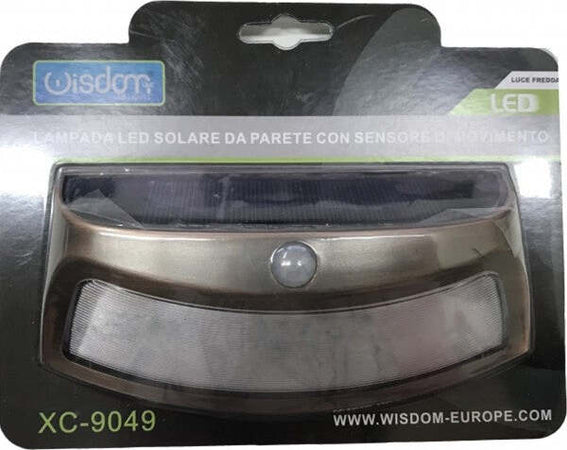 Lampada-Led-Da-Parete-A-Energia-Solare-Con-Sensore-Movimento-Applique-Da-Esterno