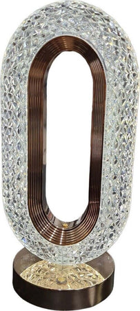 LAMPADA LED DA TAVOLO RICARICABILE USB TIPO CRISTALLO ATMOSFERA DIAMANTE TOUCH Illuminazione/Illuminazione per interni/Lampade/Lampade da tavolo e abat-jour Zencoccostore - Formia, Commerciovirtuoso.it