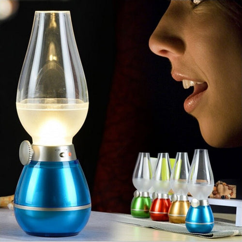 LAMPADA LED EFFETTO FIAMMA LANTERN ACCENSIONE A SOFFIO DIMMERABILE RICARICABILE Illuminazione/Illuminazione per interni/Illuminazione speciale/Mood Lights Trade Shop italia - Napoli, Commerciovirtuoso.it
