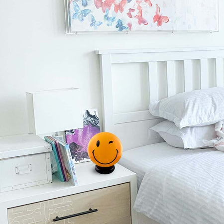 Lampada led emoticon nice occhiolino Illuminazione/Illuminazione per interni/Illuminazione per bambini/Luci notturne per bambini Led Mall Home - Napoli, Commerciovirtuoso.it
