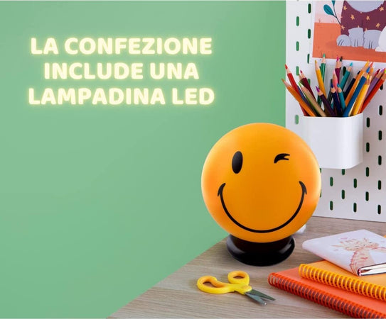 Lampada led emoticon nice occhiolino Illuminazione/Illuminazione per interni/Illuminazione per bambini/Luci notturne per bambini Led Mall Home - Napoli, Commerciovirtuoso.it