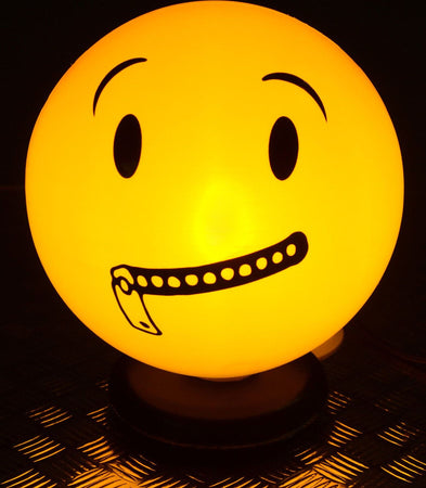 Lampada led emoticon zip Illuminazione/Illuminazione per interni/Lampade/Lampade da tavolo e abat-jour Led Mall Home - Napoli, Commerciovirtuoso.it