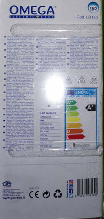 LAMPADA LED FORMA SPIRALINA 4 GIRI 9W 810 LUMEN 4500K ATTACCO E14 OMEGA Illuminazione/Lampadine/Lampadine a LED Scontolo.net - Potenza, Commerciovirtuoso.it